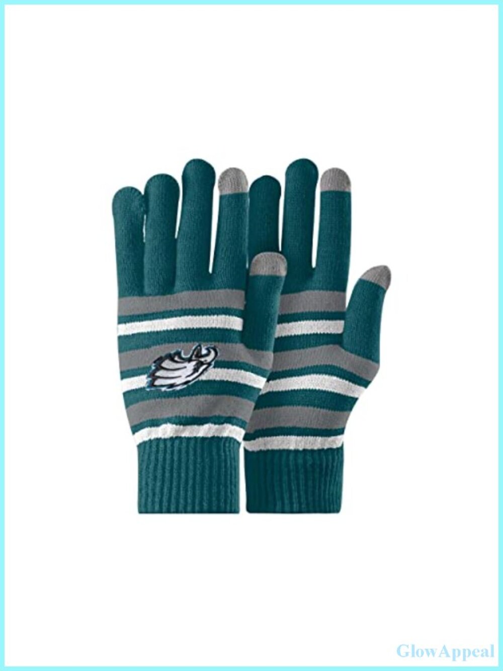 NFL Team Logo Winter Stretch Gloves Acrylic One Size